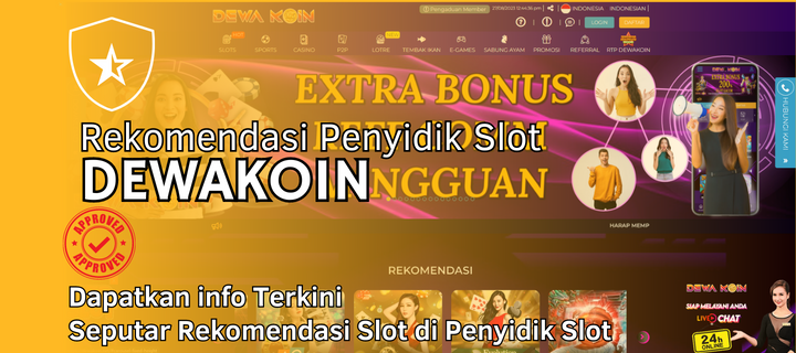 DEWAKOIN Situs Slot Online Bonus Harian 1 Juta